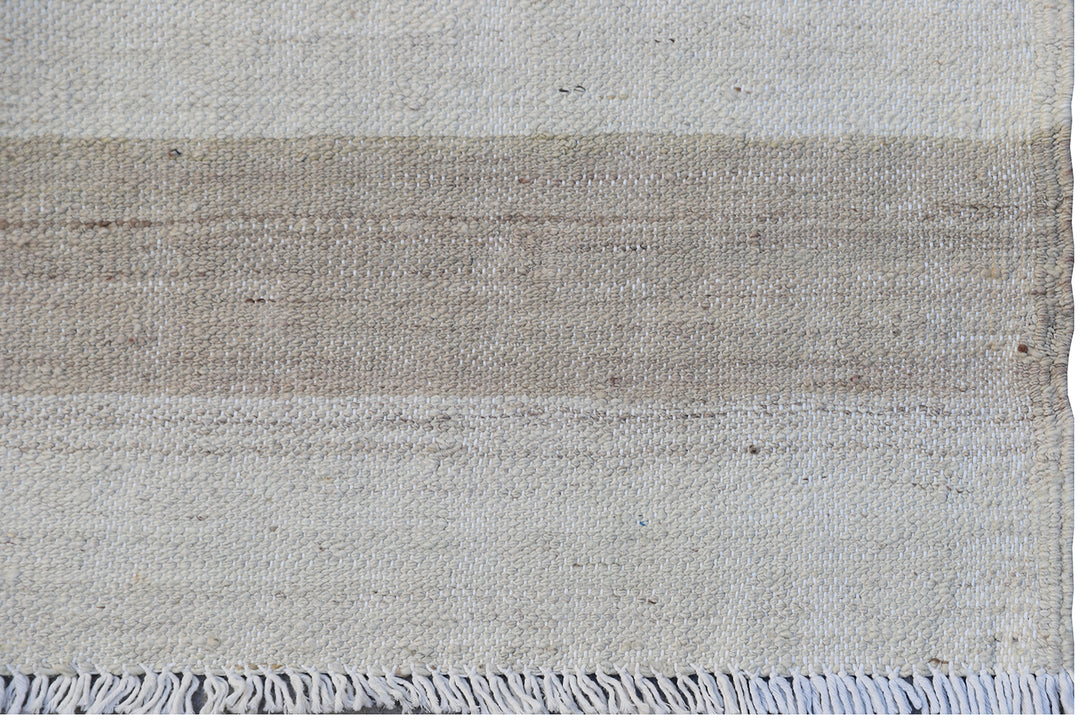 5'x7' Ariana Striped Hand Knotted Wool Kilim Rug