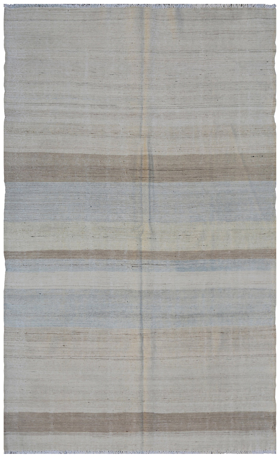 5'x7' Ariana Striped Hand Knotted Wool Kilim Rug