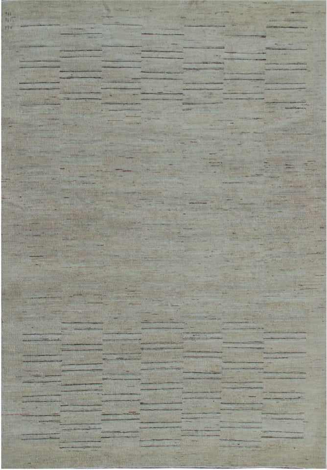 6'x8' Ariana Modern Gabbeh Design Hand Knotted Wool Rug