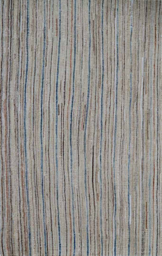 7'x10' High Quality And Durable Simple Stria Wool Ariana Modern Rug