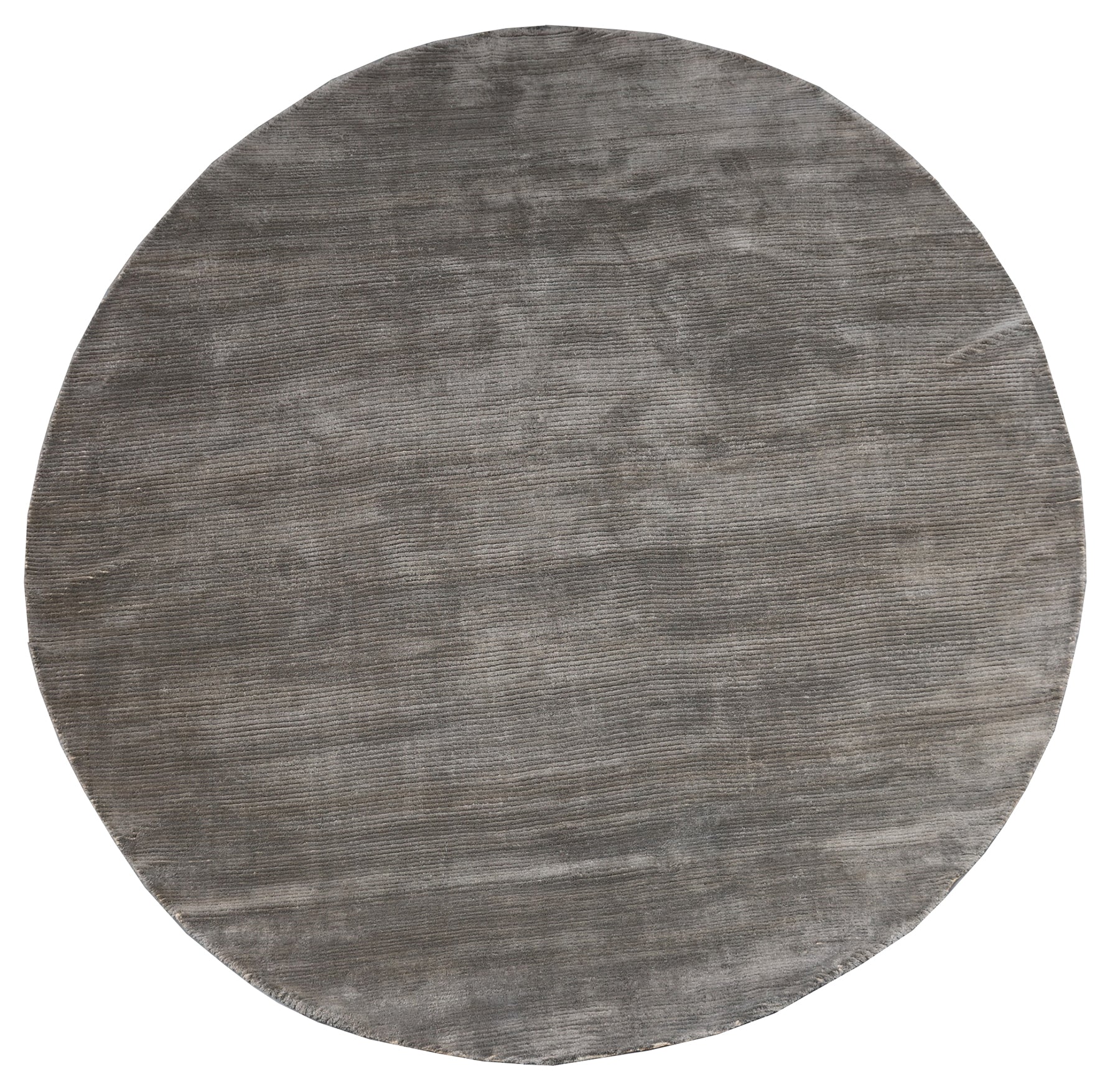 12'x12' Grey Round Rug | Hand Made Round Rug – Ariana Rugs