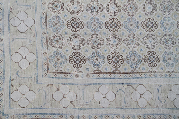 12'x14' Large Khotan Rug – Hand-Knotted Afghan Artisan Rug