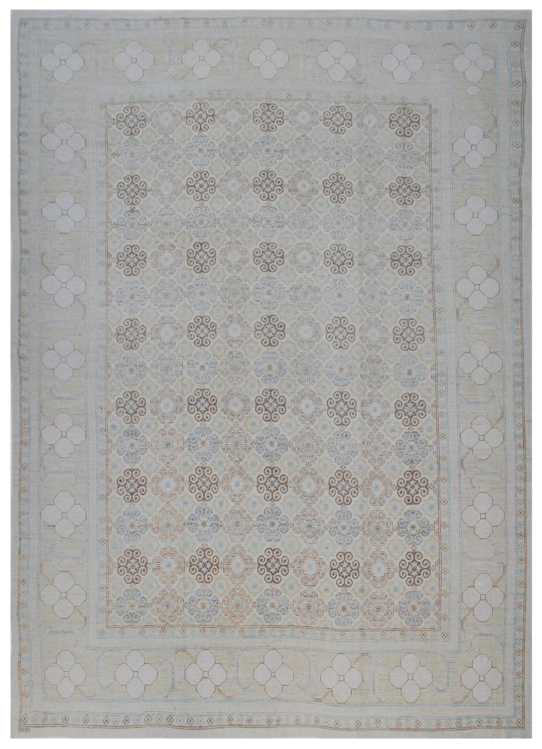 12'x14' Large Khotan Rug – Hand-Knotted Afghan Artisan Rug