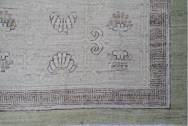 12'x15' Large Gold Yellow Ariana Samarkand Rug | Geometric Design 