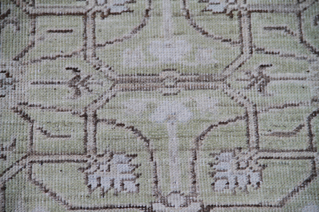 12'x15' Large Gold Yellow Ariana Samarkand Rug | Geometric Design 