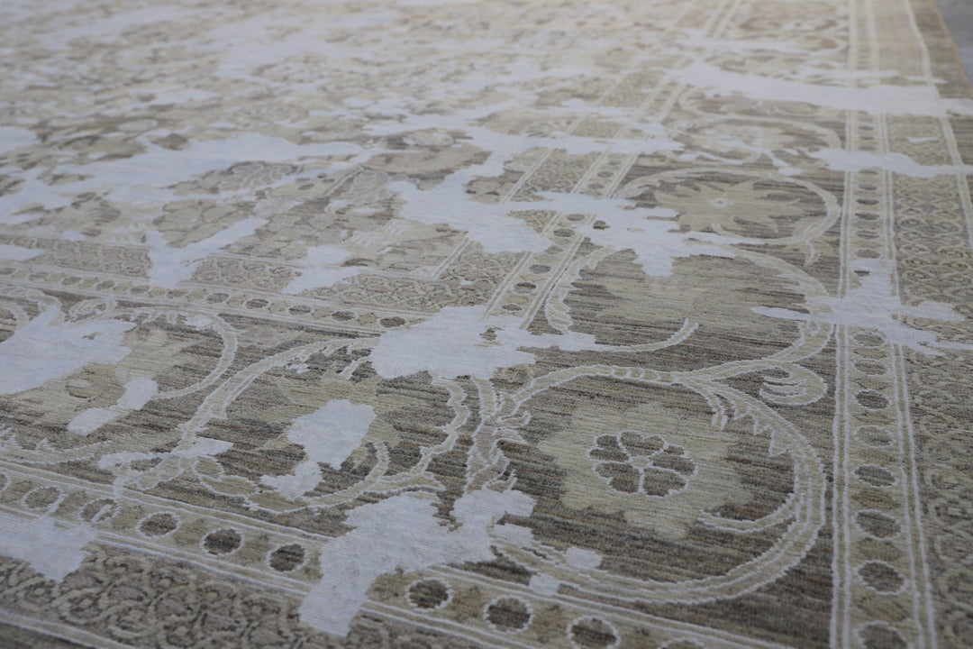 12'x15' Large Wool Rug |Very Fine Abstract Persian Design Rug