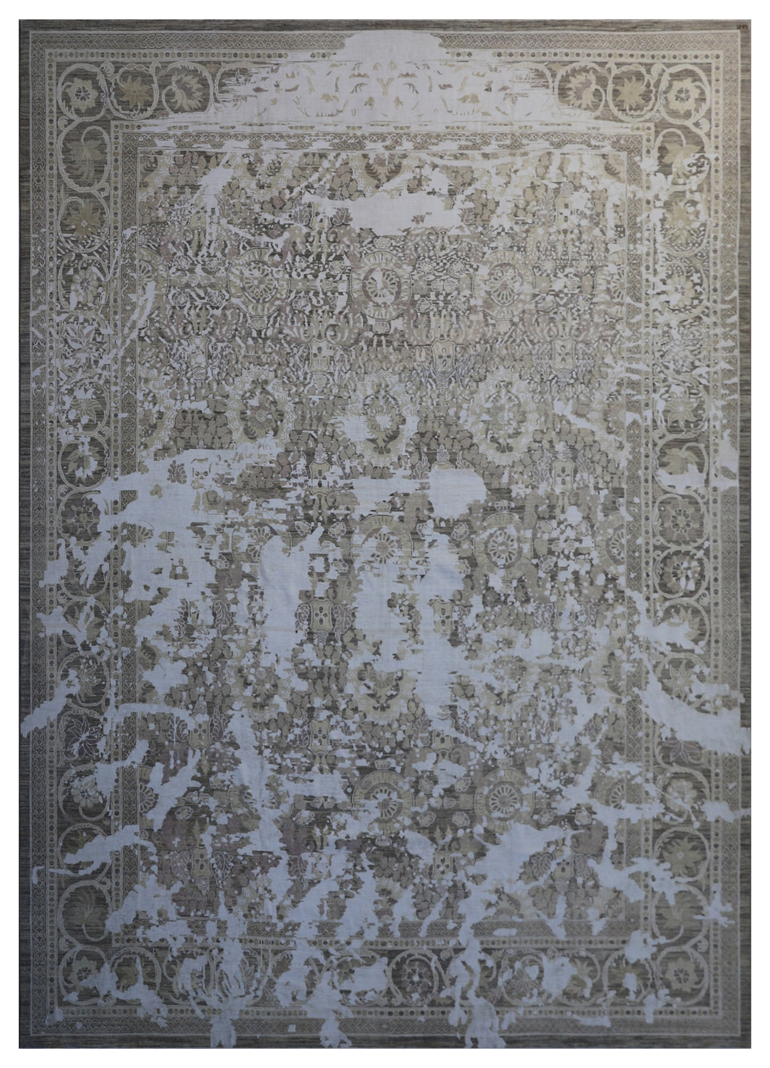 12'x15' Large Wool Rug |Very Fine Abstract Persian Design Rug