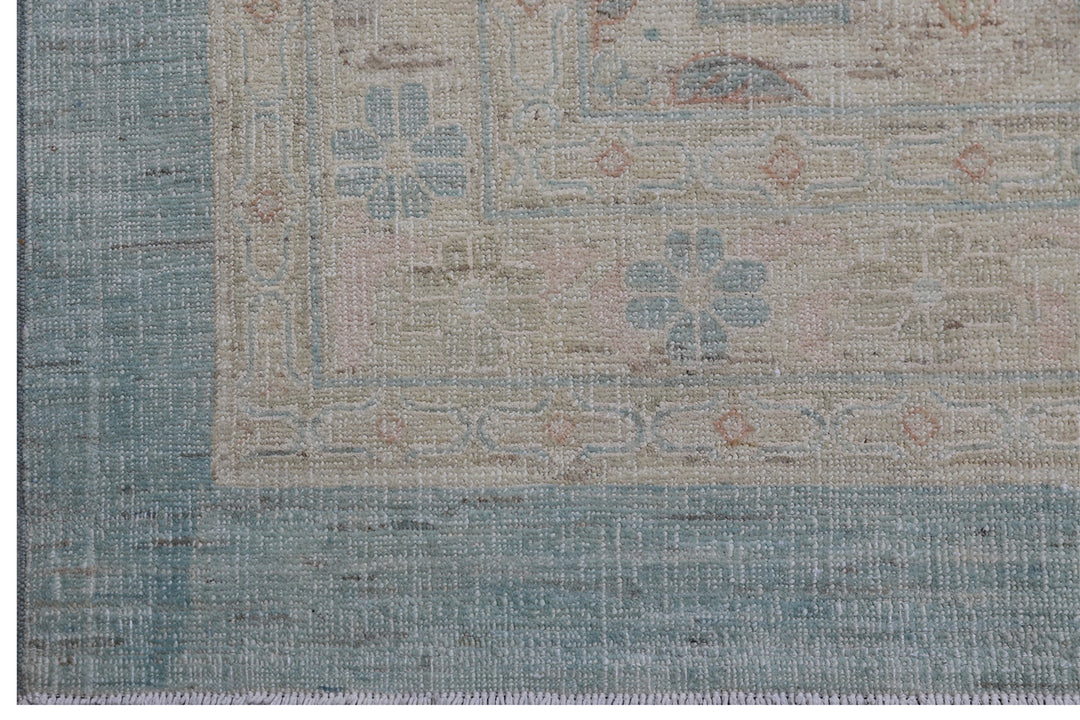 12'x16' Afghan Tabriz Rug | Hand-Knotted | Organic Wool Rug