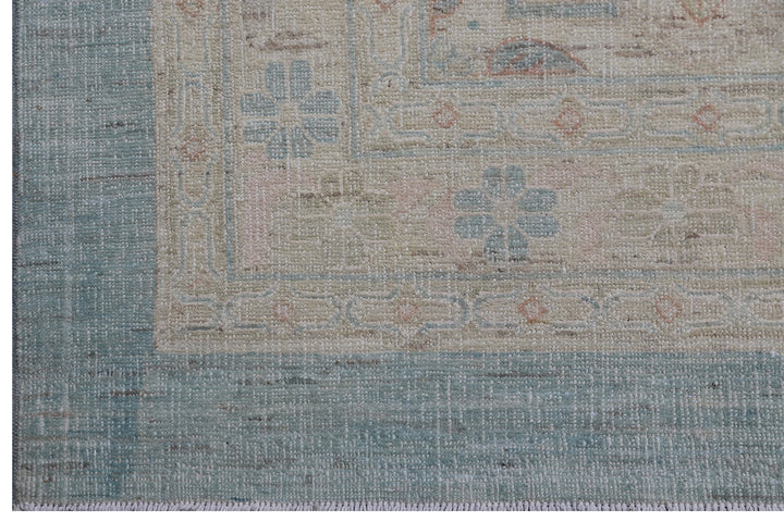 12'x16' Afghan Tabriz Rug | Hand-Knotted | Organic Wool Rug