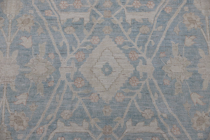 12'x16' Afghan Tabriz Rug | Hand-Knotted | Organic Wool Rug