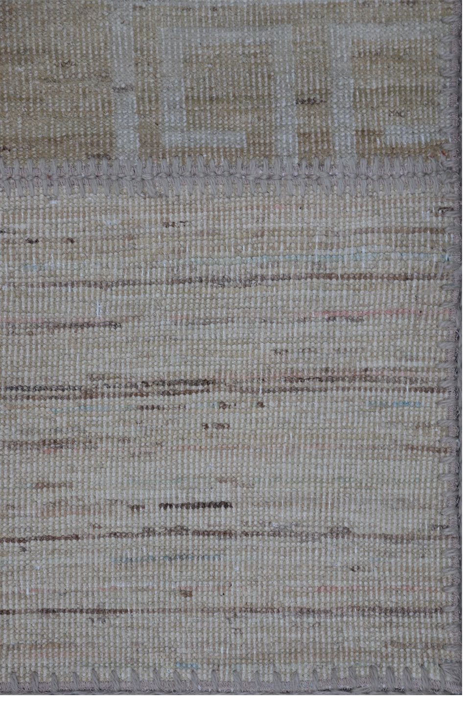 12'x16' Gray Ariana Patchwork Decorative Rug | Hand-Knotted Wool Area Rug