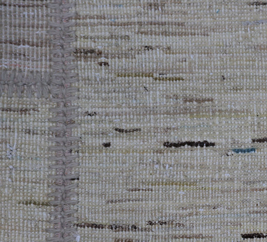 12'x16' Gray Ariana Patchwork Decorative Rug | Hand-Knotted Wool Area Rug