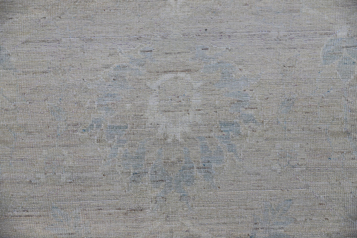 12'x16' Large Soft Gray Blue Persian Design Ariana Transitional Rug