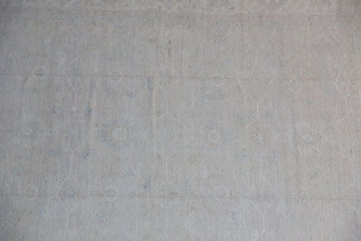 12'x16'Large Earth Tone Persian Design Ariana Transitional Wool Hand Knotted Rug