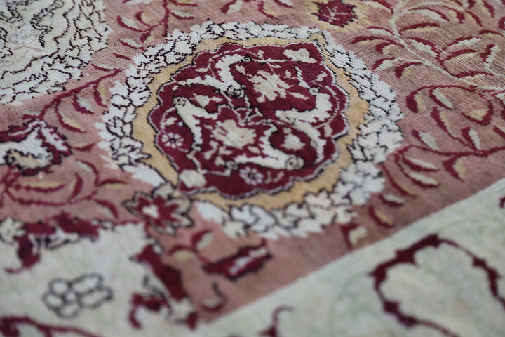 Large Vintage Rug | Vintage Ardabil Design Rug