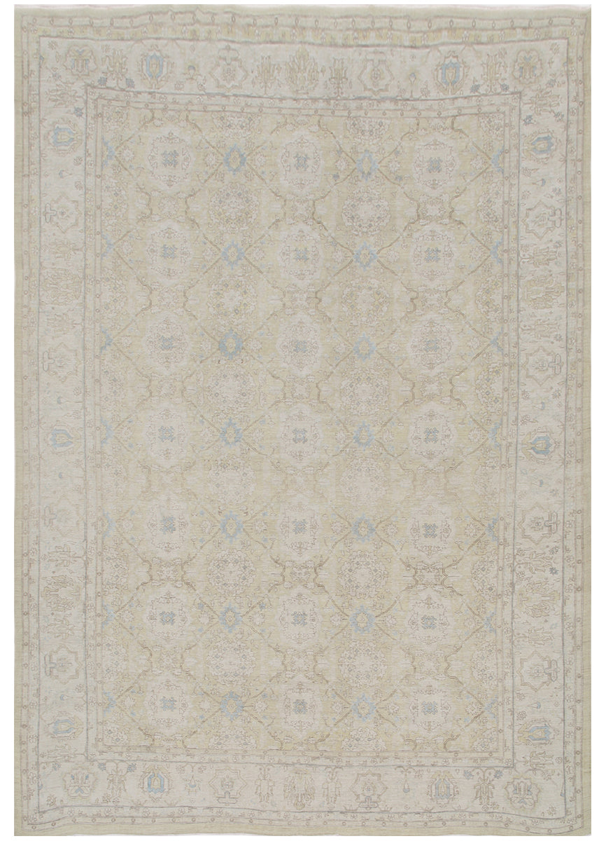 12'x17' Large Wool Rug | Ariana Agra Design Transitional Rug