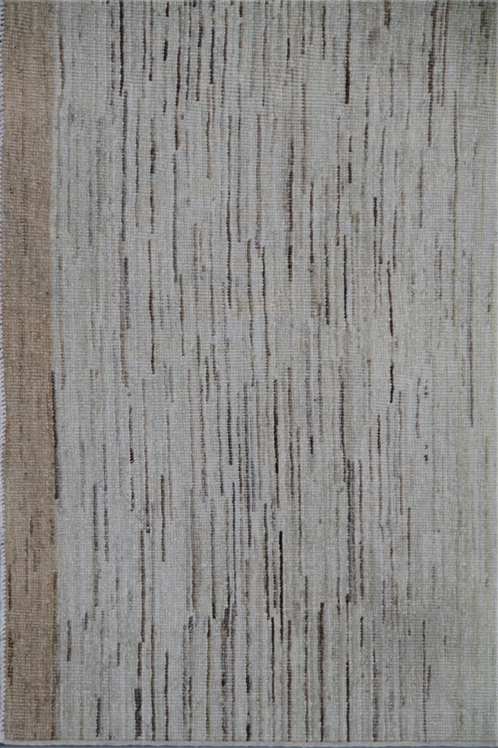 6'x9'Ariana Modern Gabbeh Design Rug | Hand-Knotted Organic Wool Area Rug
