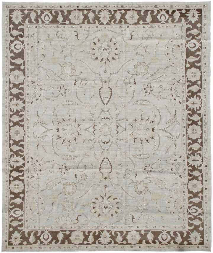 8'x10' Soft Color Heirloom Sultanabad Design Hand-Knotted Ariana Traditional Area Rug