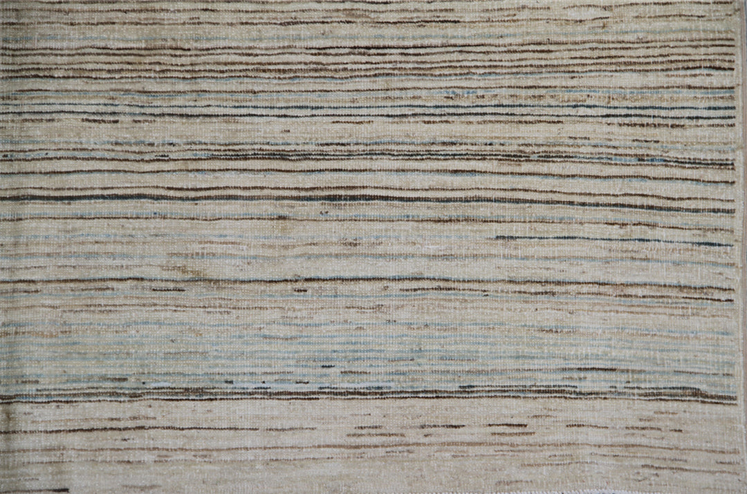 6'x8' Ariana Modern Earth Tone Hand Knotted Wool Rug