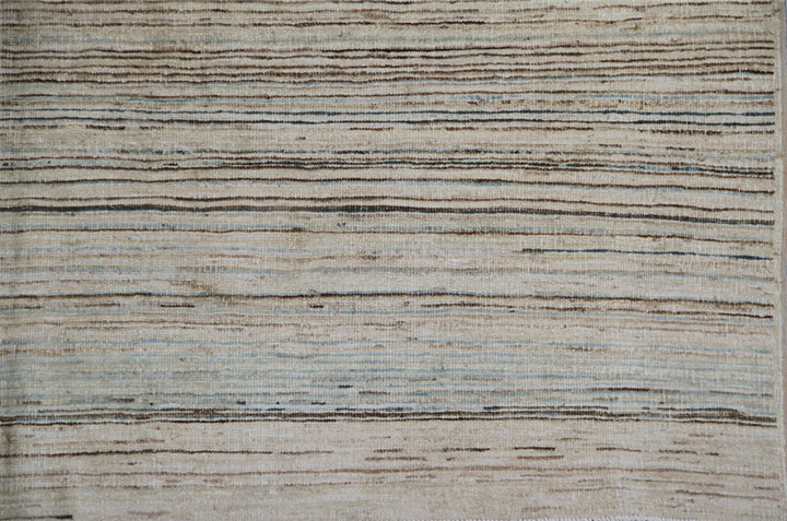 6'x8' Ariana Modern Earth Tone Hand Knotted Wool Rug