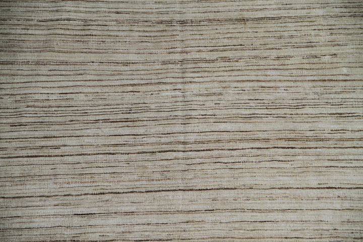 6'x8' Ariana Modern Earth Tone Hand Knotted Wool Rug