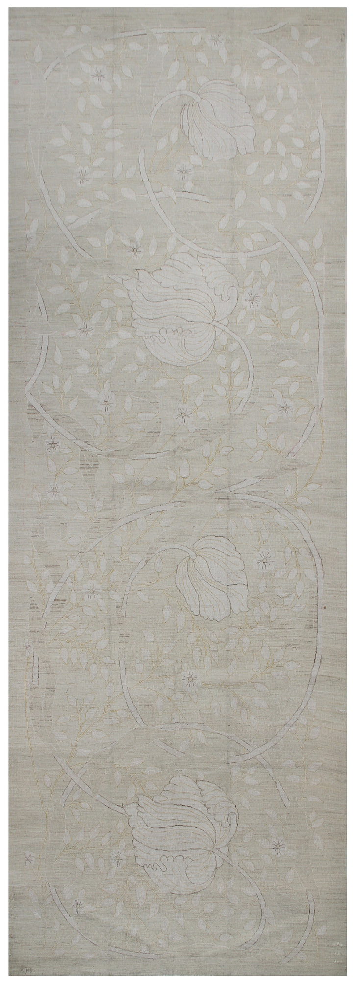 5'x13' Ariana Fine Transitional European Wide Earth Tone Hand Knotted Wool Runner Rug