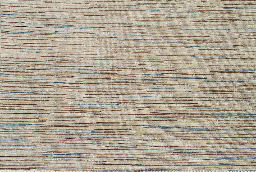 7'x10' Ariana Modern Earth Tone Hand Knotted Wool Rug