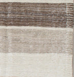 6'x9' Earth Tones Striped Ariana Kilim Rug