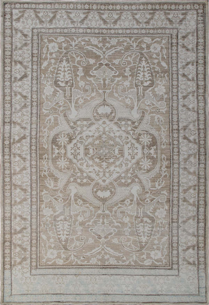 7'x10' Earth Tone Fine Quality Persian Mahal Design Ariana Traditional Area Rug