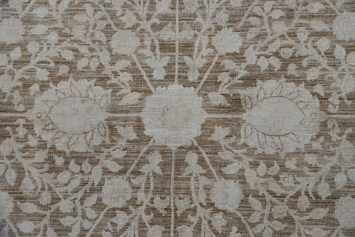 13'x14' Large Square Hand-Knotted Tabriz Rug | Haji Jalili Rug