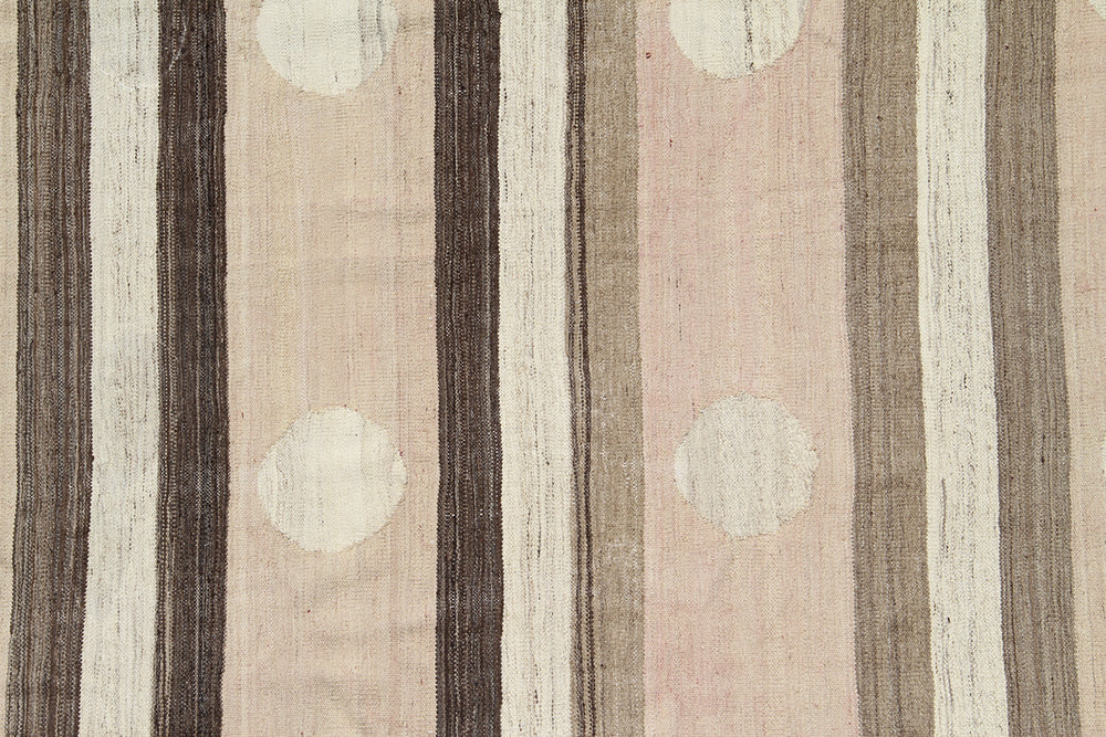 13'x18' Large Flatweave | Earth Tone | Striped Kilim Rug