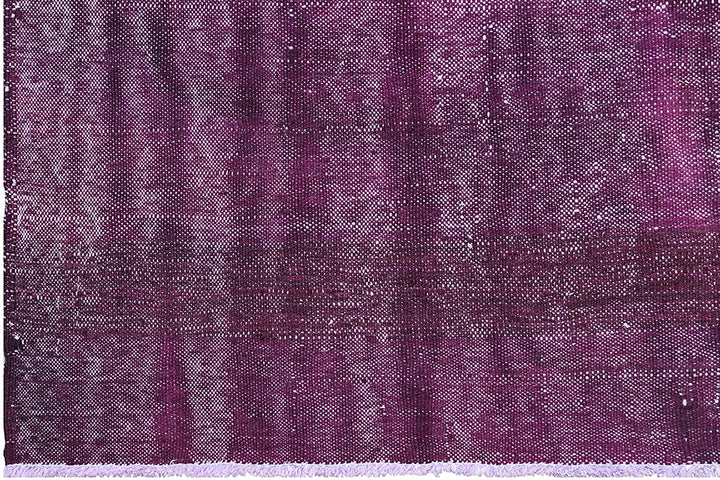 4'x7' Purple Aubergine Contemporary Ariana Overdyed Kilim Rug