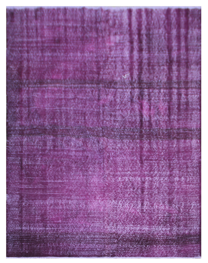 5'x7' Purple Overdyed Ariana Kilim Rug