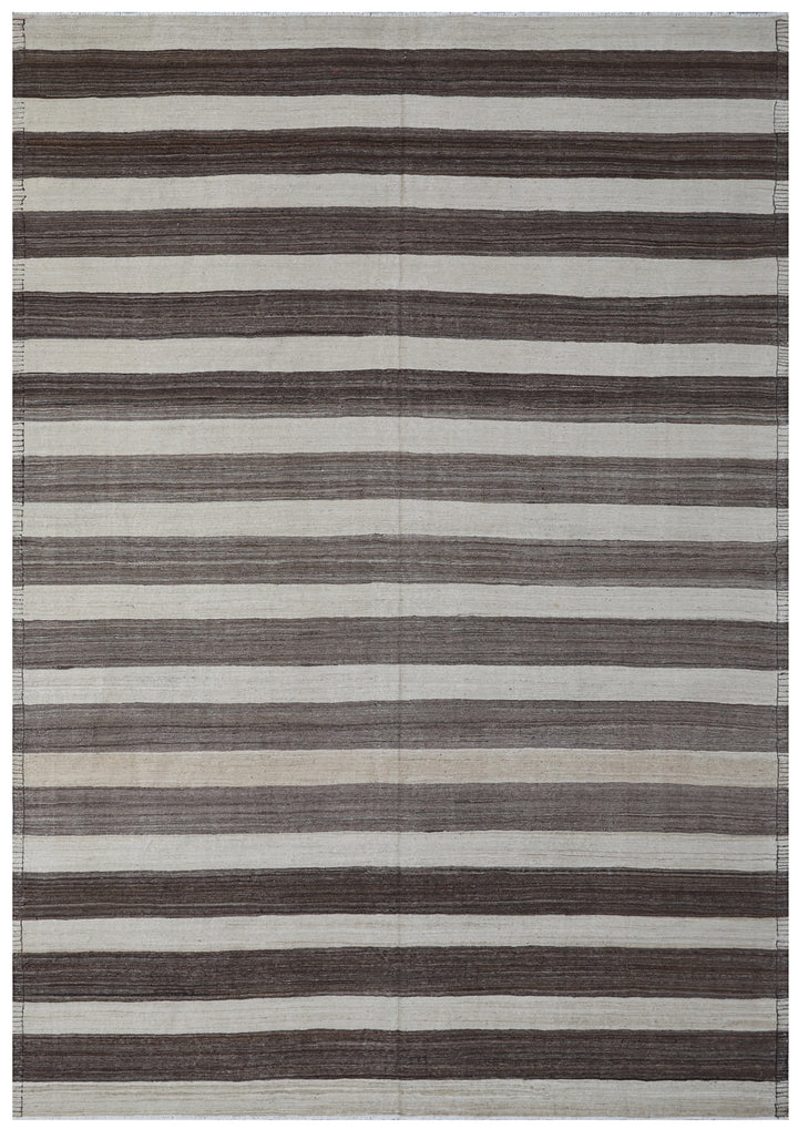 9'x12' Ariana Handmade Striped Kilim Rug