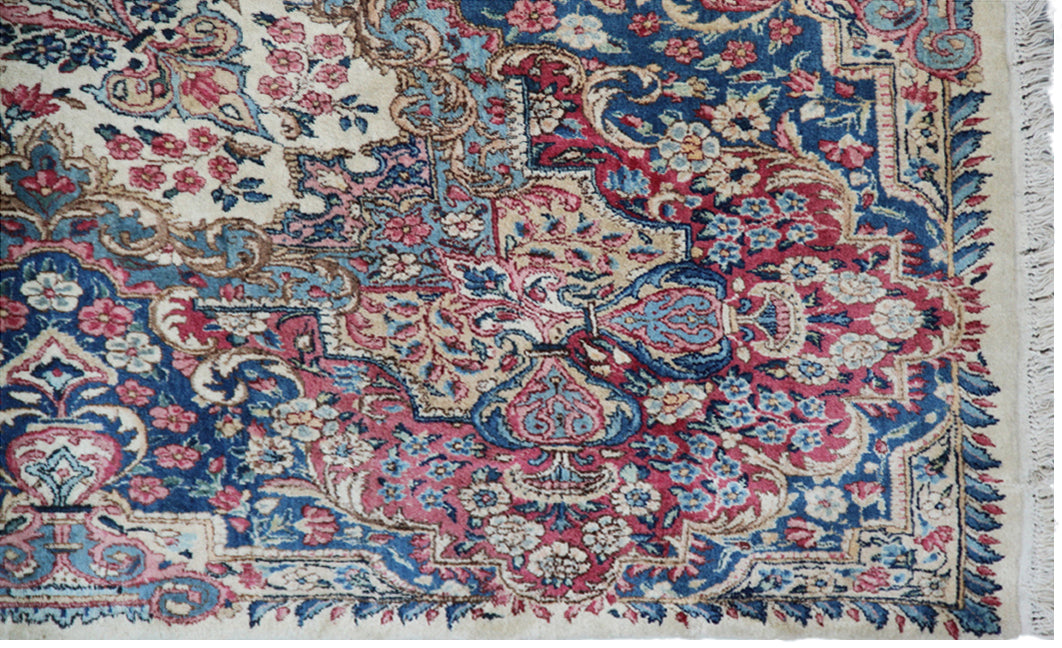 10x20 Antique Semi-antique Vintage Persian Kirman Carpet