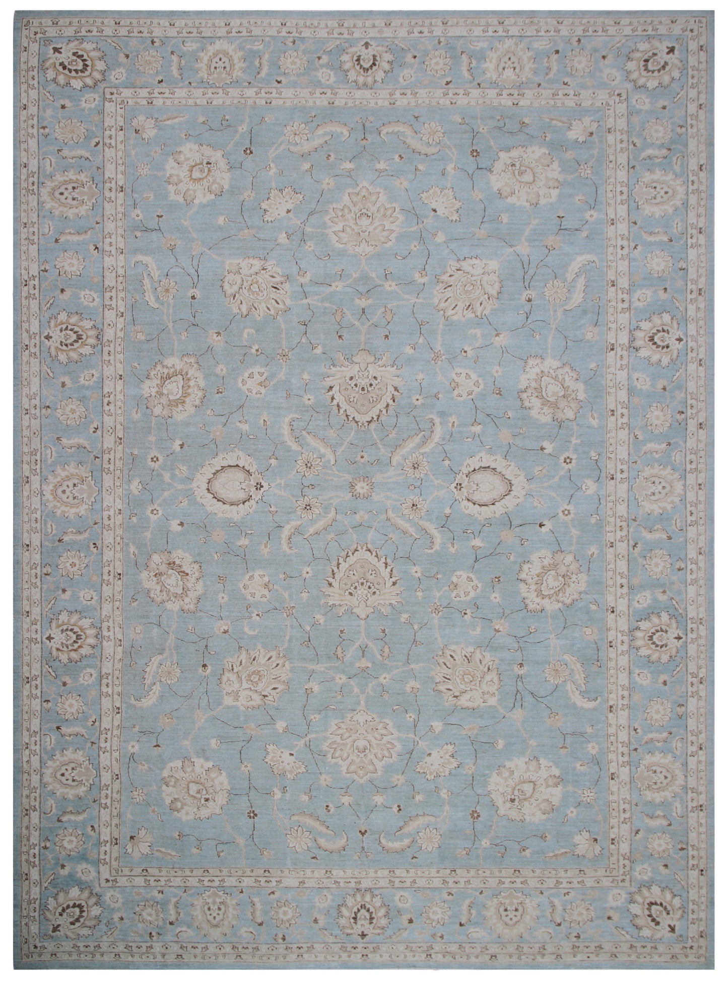 12x17 Large Blue Persian Design Ariana Traditional Rug