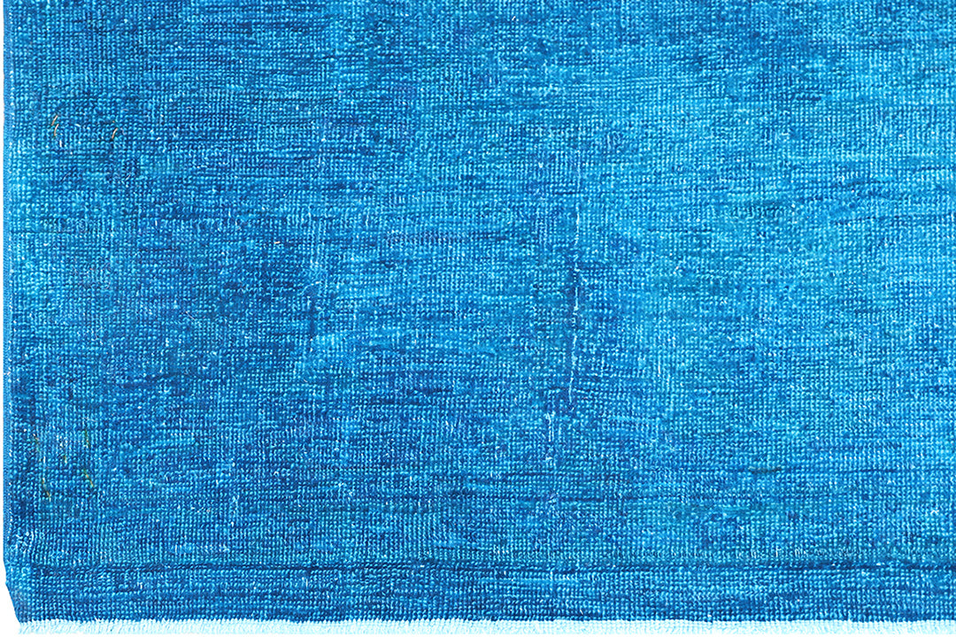 6x9 Contemporary Blue Ariana Overdye Rug
