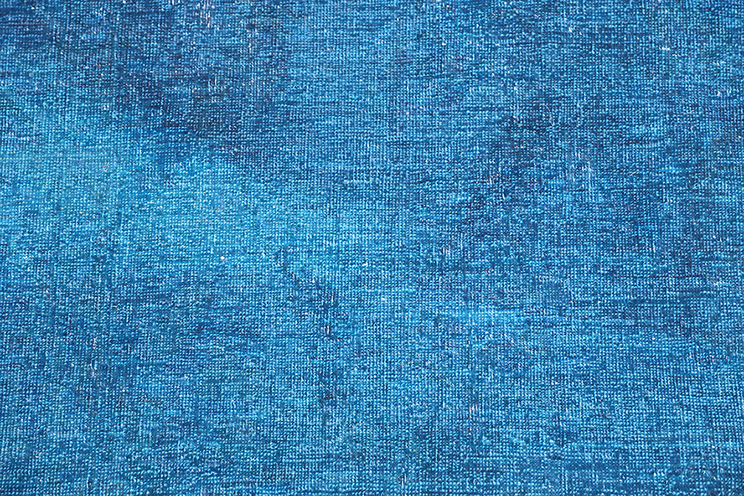 6x9 Contemporary Blue Ariana Overdye Rug