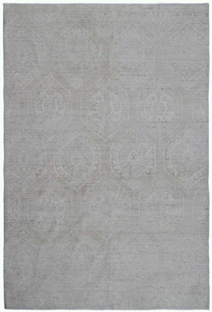 6'x8' Small Ariana Transitional European Design Hand Knotted Wool Rug