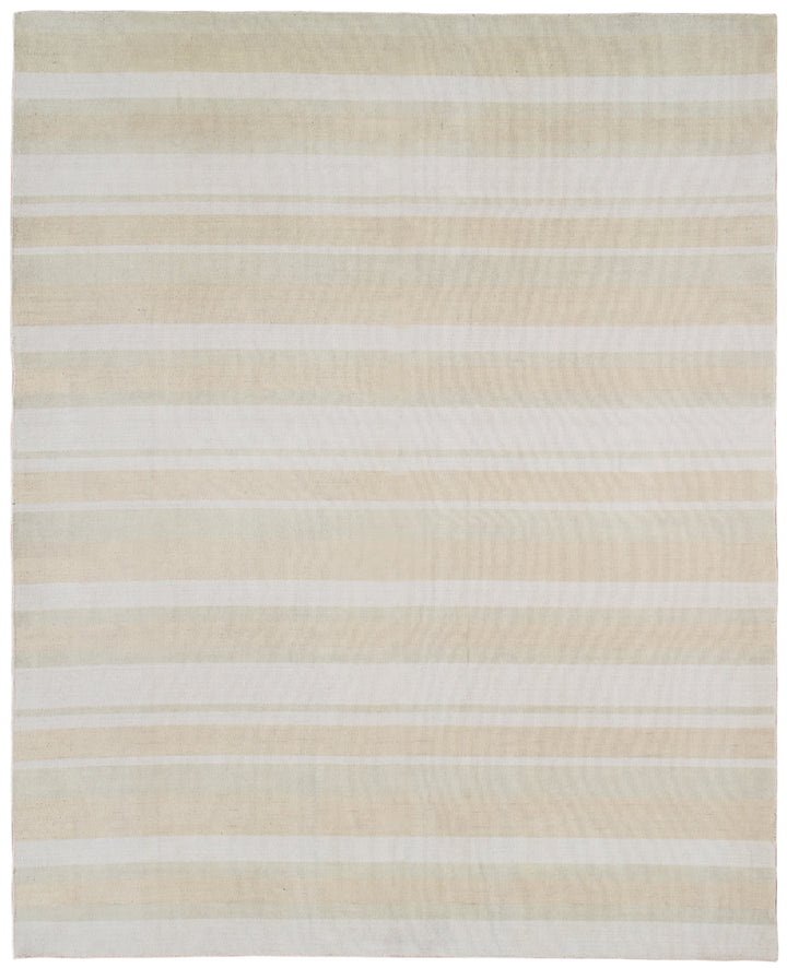 8'x10' Ariana Stripe Cotton Hand Woven Kilim Area Rug