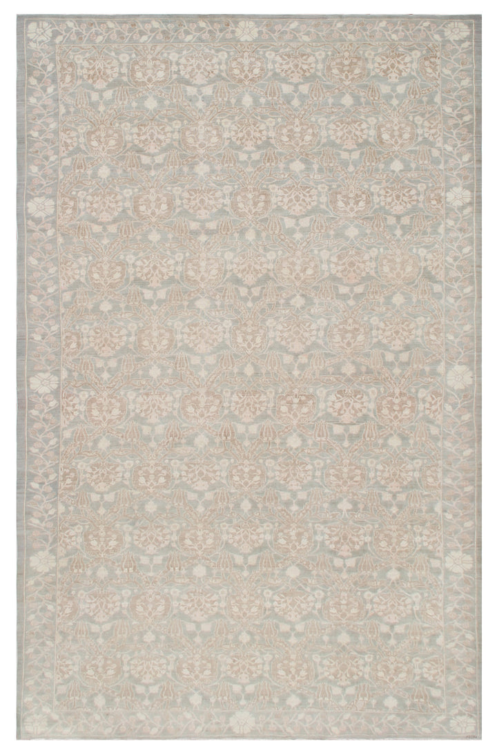 10'x20' Large Ottoman Design Ariana Transitional Rug