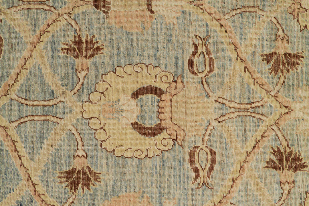 5'x7' Ariana Transitional Hand Knotted Wool Rug