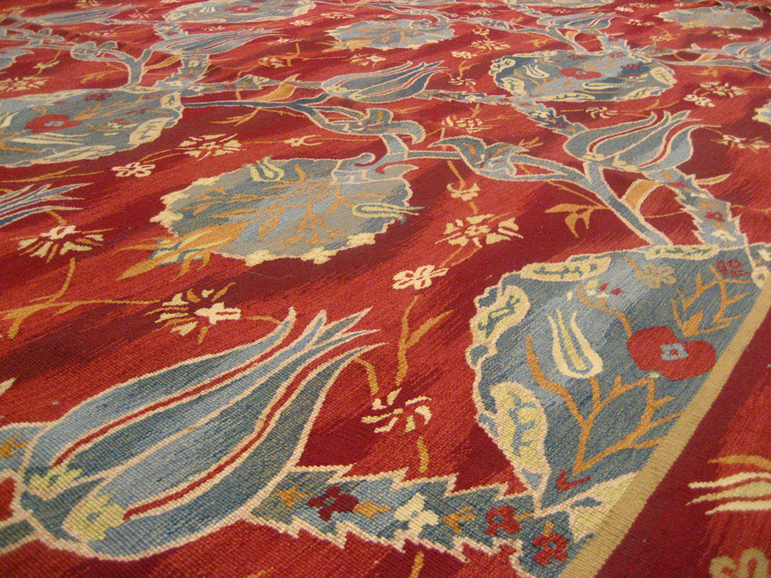 14'x16' Fine Ottoman Floral Design Ariana Kilim Collection Rug