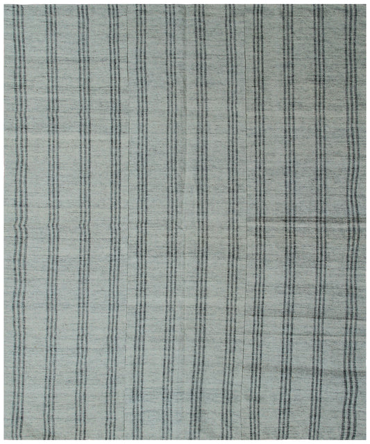 6x8 Hand Woven Wool Vintage Turkish Kilim