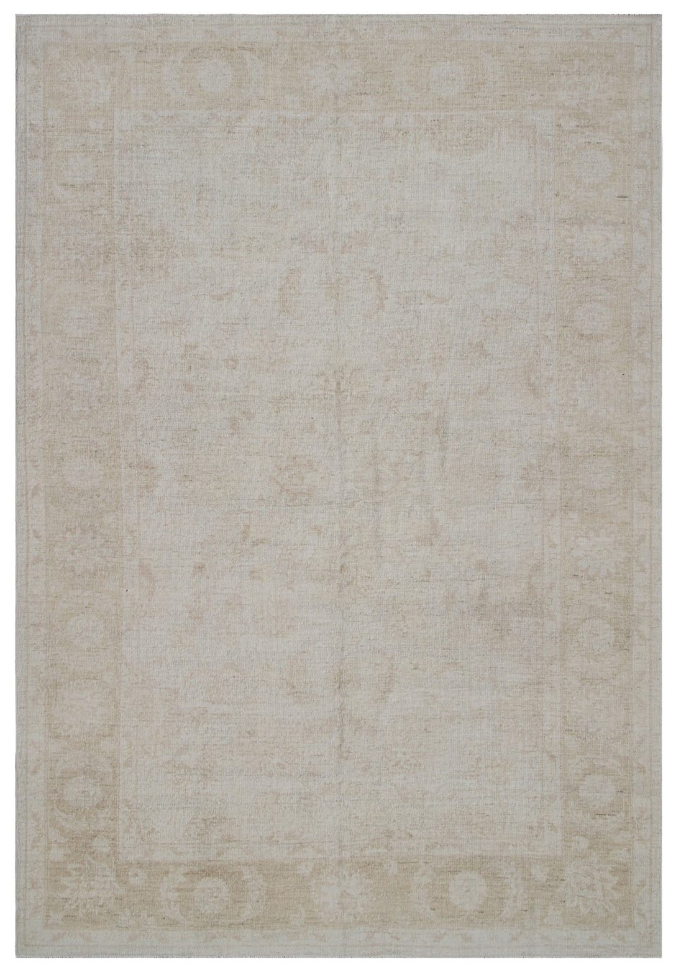 6'x9' Ariana Transitional Washed-Out Hand Knotted Wool Rugs