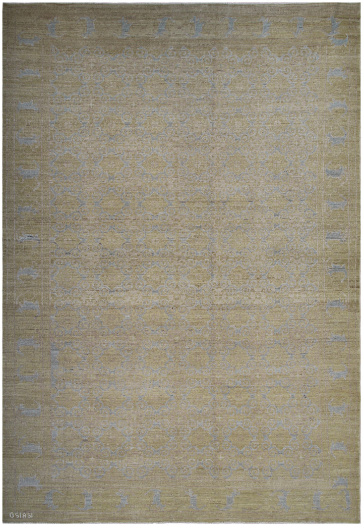 6'x9' Ariana Transitional Spanish Design Hand Knotted Wool Medium Rug