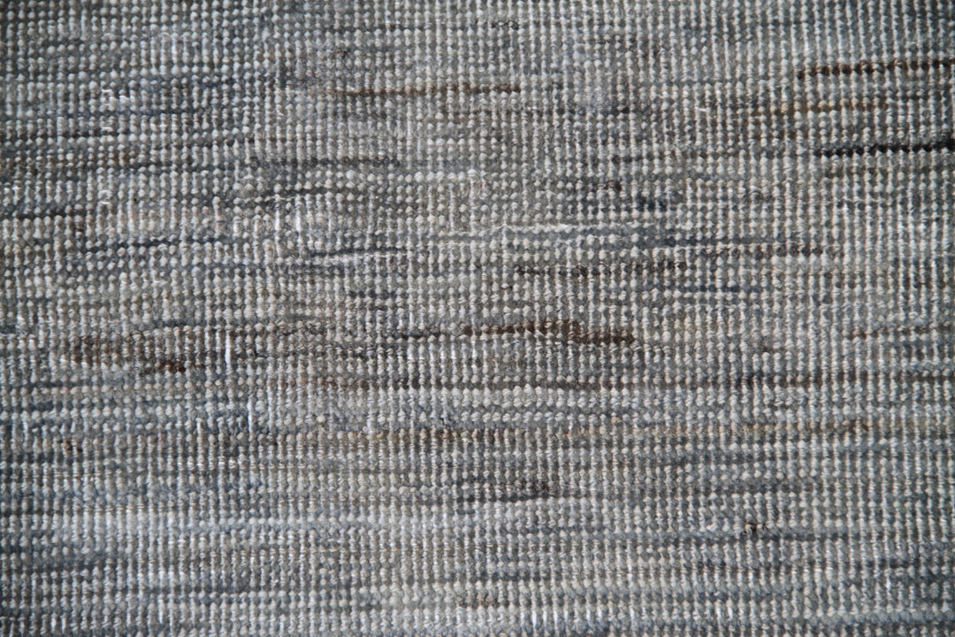 8'x10' Gray Ariana Patchwork Wool Rug