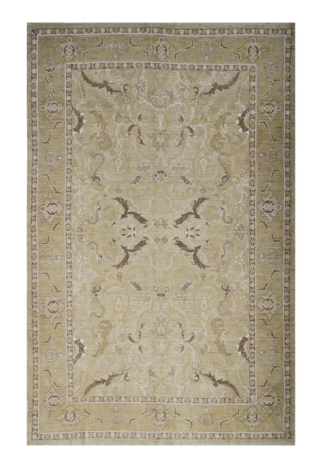 6x9 Ariana Luxury Hand Knotted area Rug.
