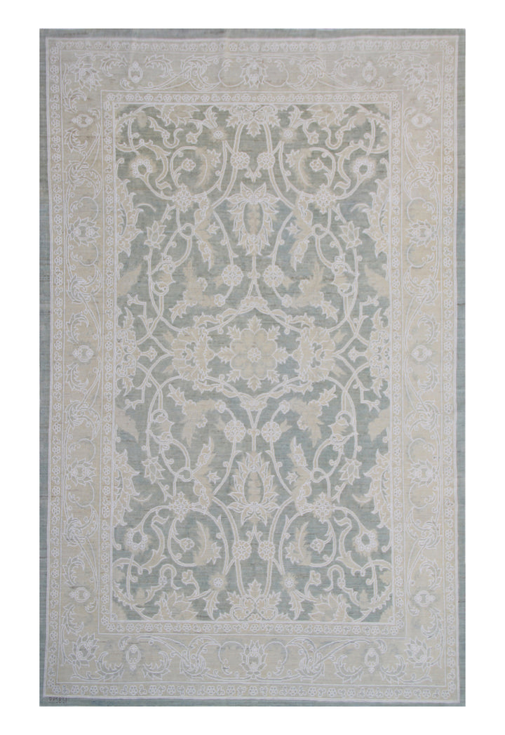 6'x9' Fine hand Knotted Ariana Luxury Polonaise Design Rug