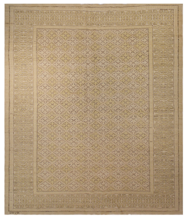6'x9' Ariana Samarkand Design Wool Hand Knotted Area Rug